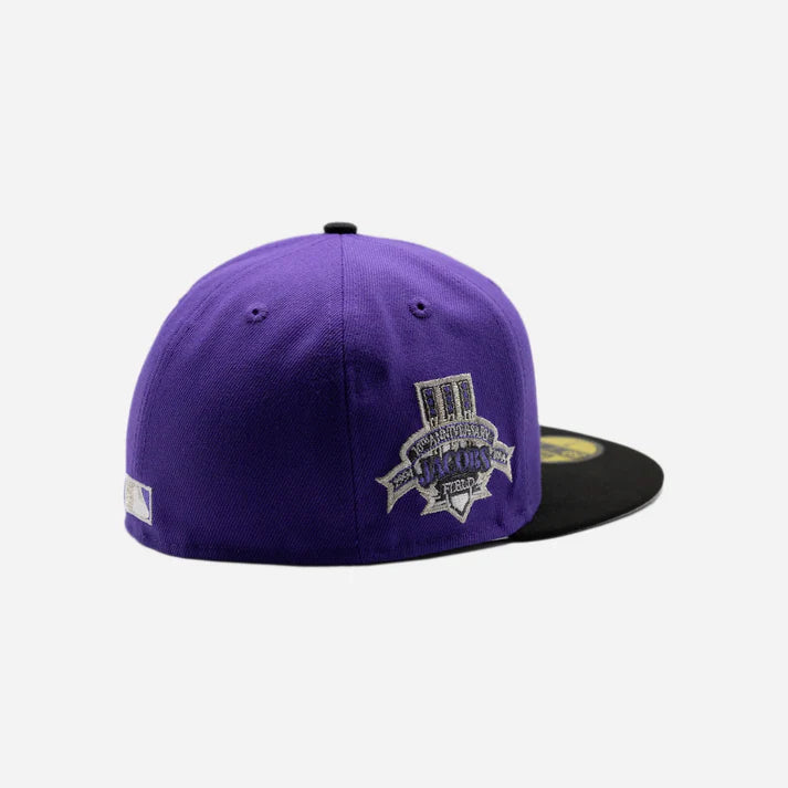 Gorra 5950 Cleveland Indians 10Th Anniversary Path Purple/Black