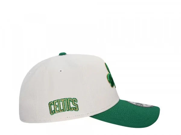 Gorra New Era Celtics Clover Beige Green
