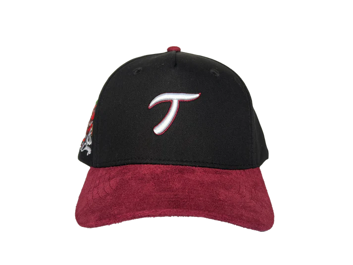 Gorra Static "T" 13x Champ Black Guinda