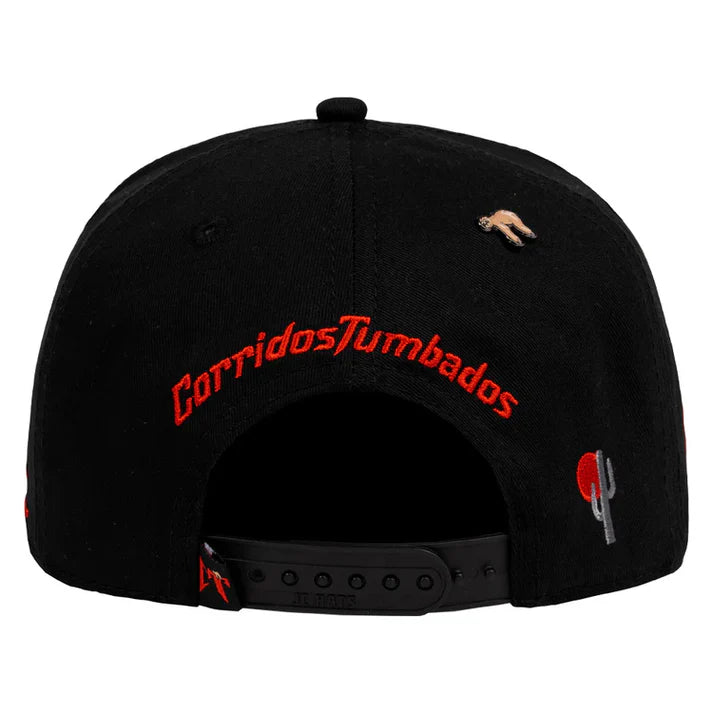 Gorra Jc Hats x Corridos Tumbados "Bred"