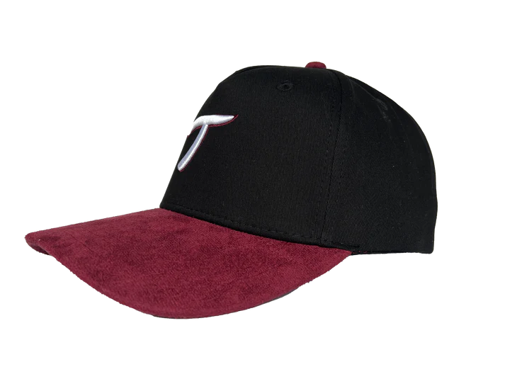 Gorra Static "T" 13x Champ Black Guinda