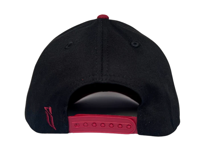 Gorra Static "T" 13x Champ Black Guinda