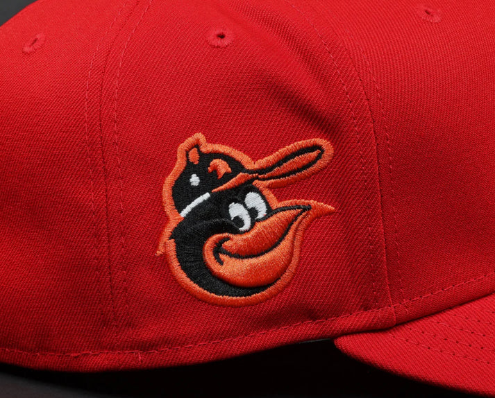 Gorra 5950 Rochester Red Wings X Baltimore Orioles 'Cal Ripken Jr' Radiant Red/Glacial White