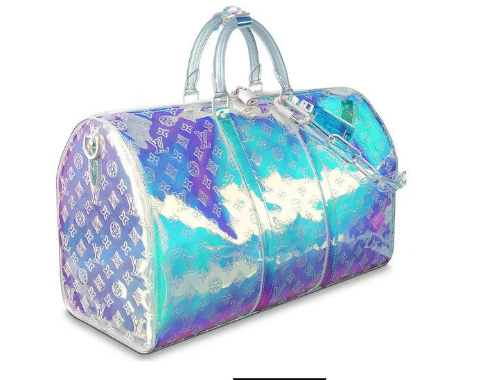 Louis Vuitton Keepall Bandouliere Monogram 50 Prism Seminueva