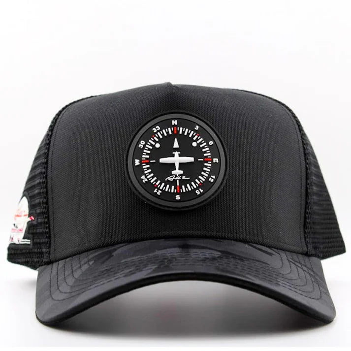 Gorra All In Air Compas Camo Negra