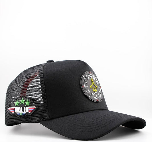 Gorra All In Maverick Negra
