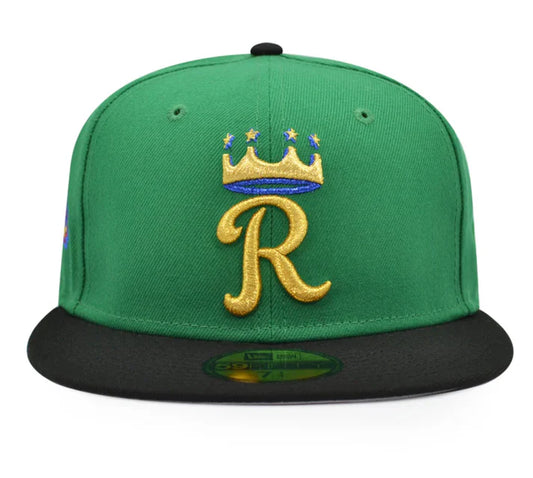 Gorra 5950 Kansas City Royals 50Th Anniversary Green/Black
