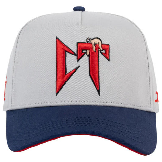 Gorra Jc Hats x Corridos Tumbados Grey Navy