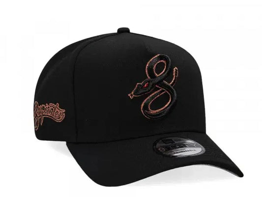 Gorra New Era Diamonds Serpientes Negra