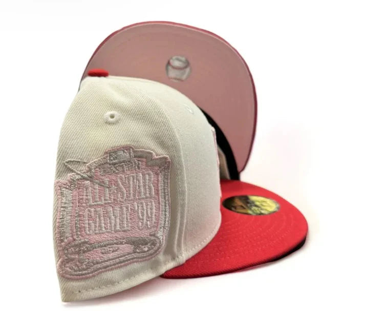 Gorra 5950 boston red sox 1999 all star game white red