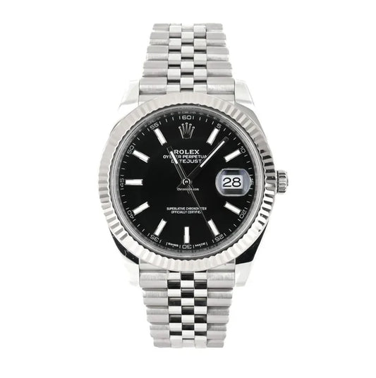 Rolex Datejust Dial Black Jubilee