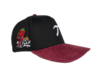 Gorra Static "T" 13x Champ Black Guinda