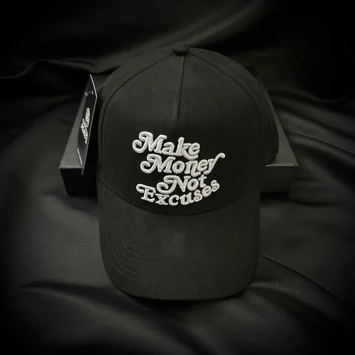 Gorra 31 Hats Make Money Not Excuses Black