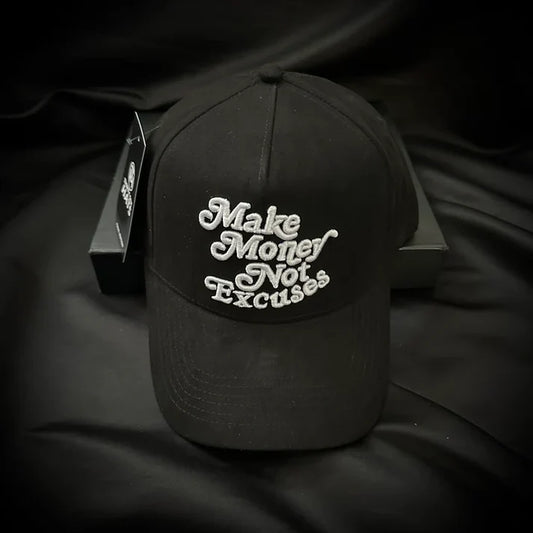 Gorra 31 Hats Make Money Not Excuses Black