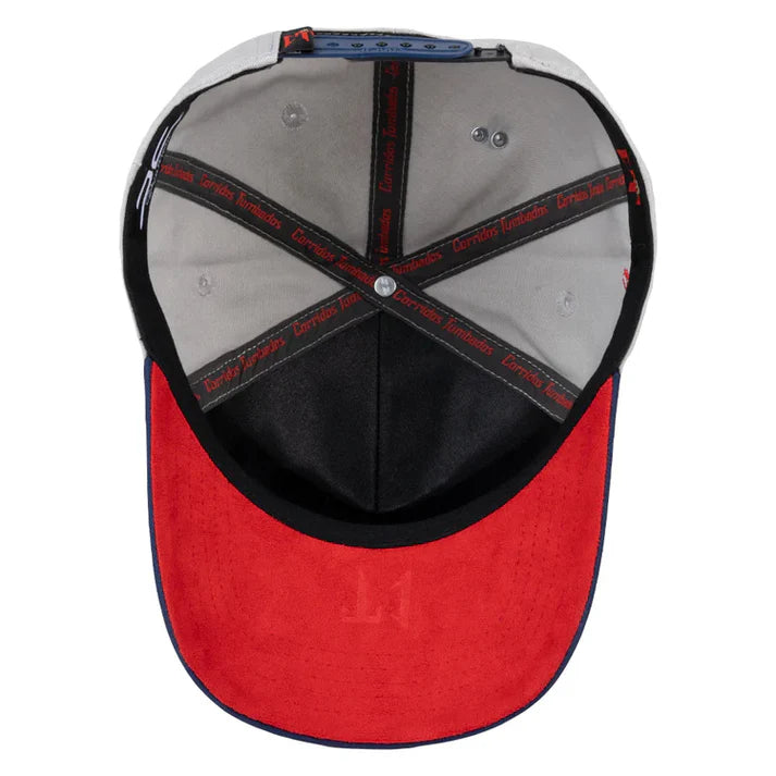 Gorra Jc Hats x Corridos Tumbados Grey Navy