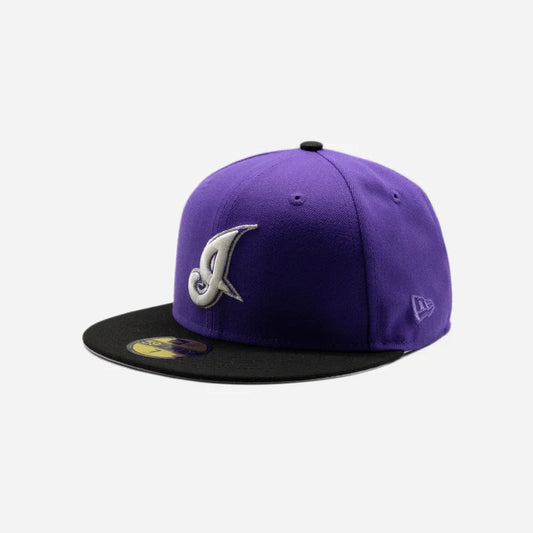 Gorra 5950 Cleveland Indians 10Th Anniversary Path Purple/Black