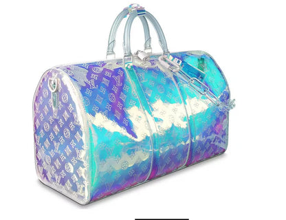Louis Vuitton Keepall Bandouliere Monogram 50 Prism Seminueva