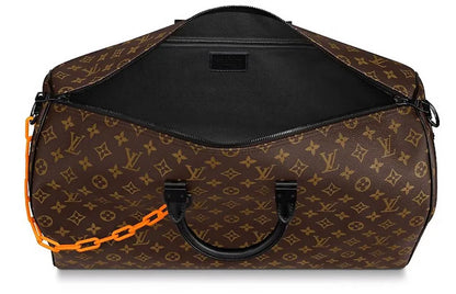 Louis Vuitton Keepall Bandouliere Black-tone 50 Brown