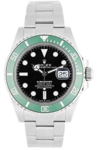 Rolex Submariner Kermit Stainless Steel Bracelet 41mm