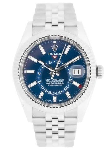 Rolex Sky-Dweller Jubilee Stainless Steel 42mm