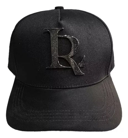 Gorra Toto Hats Luis R Metallic Crystals Black (FULL SET)