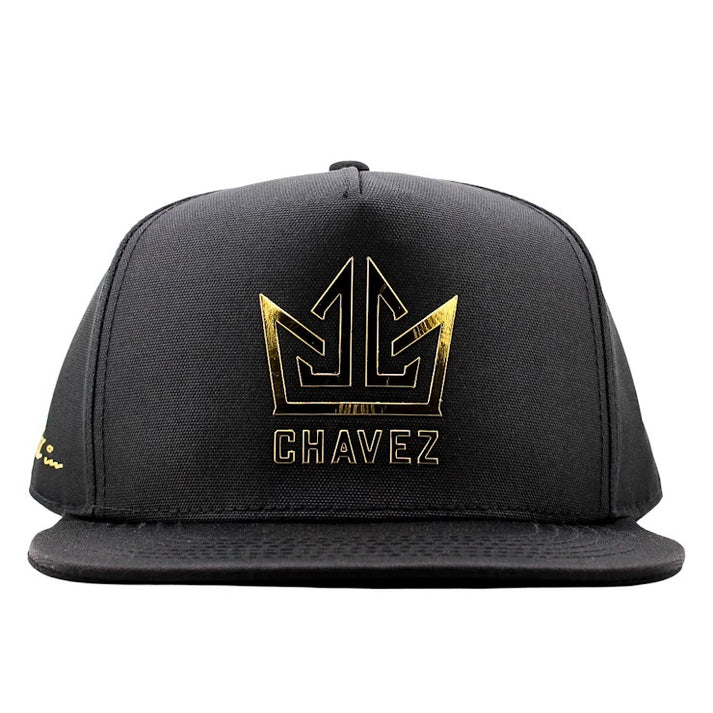 Gorra All In Golden Chávez Negra Plana