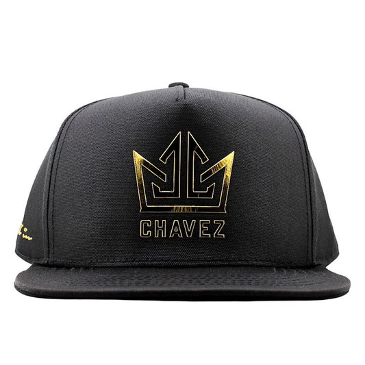 Gorra All In Golden Chávez Negra Plana