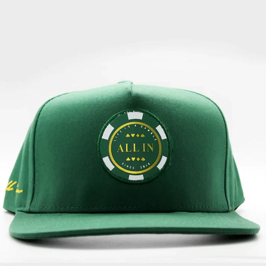 Gorra all in pilot green