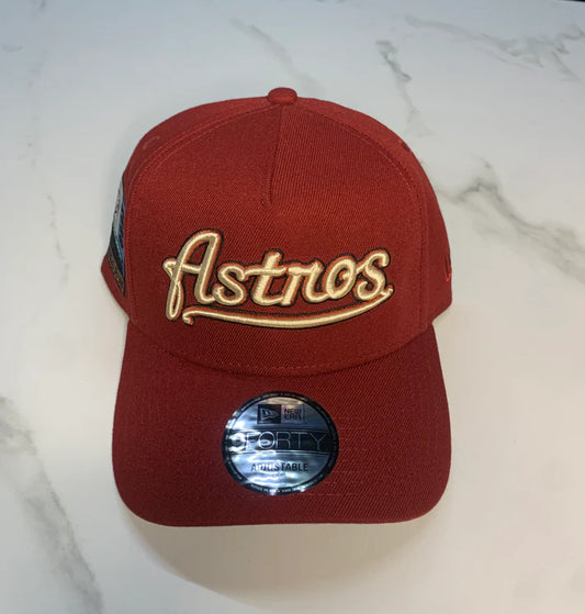 Gorra New Era Astros 2000 Wine Adjustable