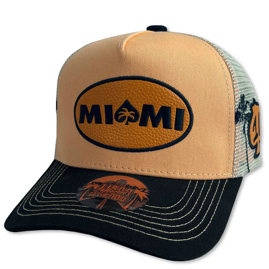 Gorra 11Iron Trendy Miami Orange Malla