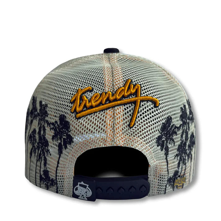 Gorra 11Iron Trendy Miami Orange Malla