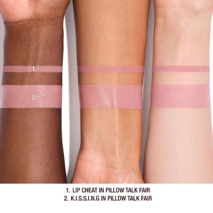 Charlotte Tilbury - Juego de lápiz labial y delineador Pillow Talk