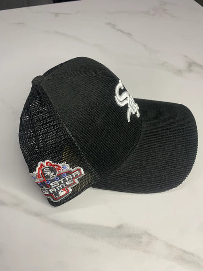 Gorra New Era Sox Gamuza Black Adjustable