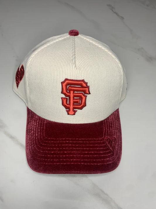 Gorra New Era San Francisco Beige Pink Adjustable