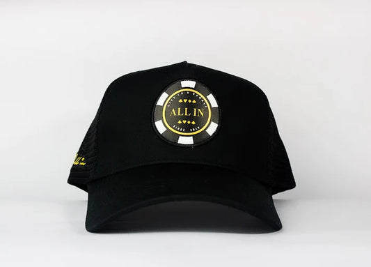 Gorra All In Pilot Trucker Negra