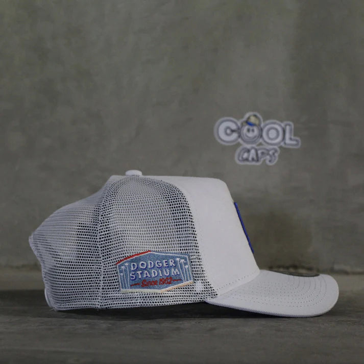 Gorra new era los angeles white blue adjustable