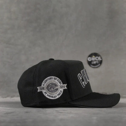 Gorra New Era Chicago Black Grey Adjustable