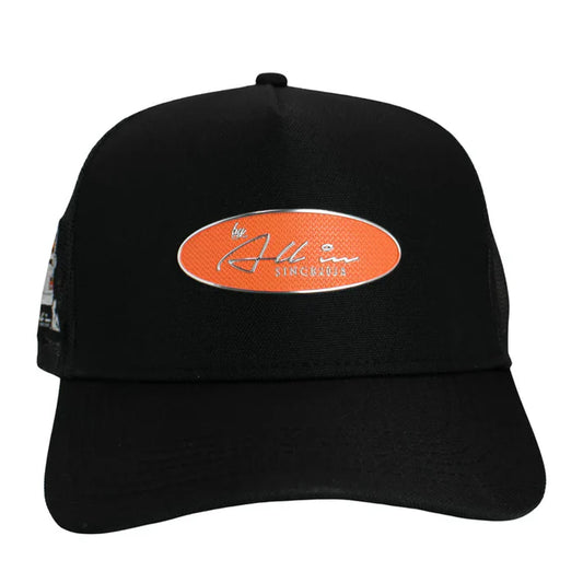 Gorra All In Sexy Chrome Black and Orange