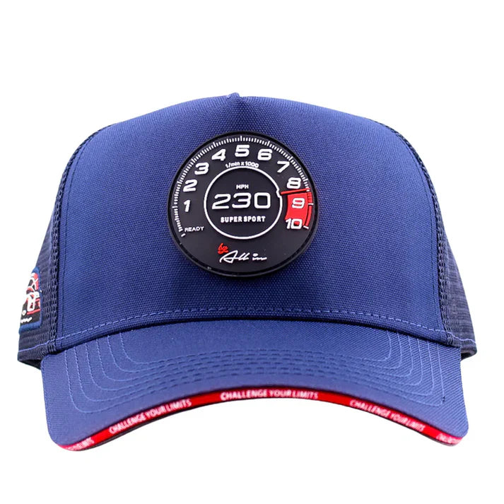 Gorra All In Front Runner Blue Line Truckercap
