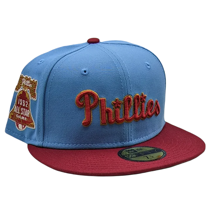 Gorra new era phillies 1952 blue 7 3/8