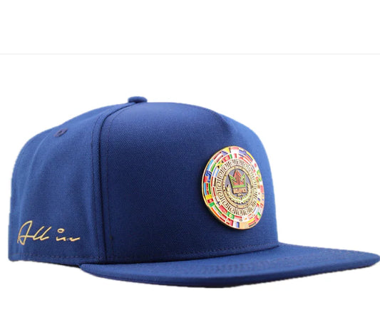 Gorra All In Chavez Pin Azul Plana