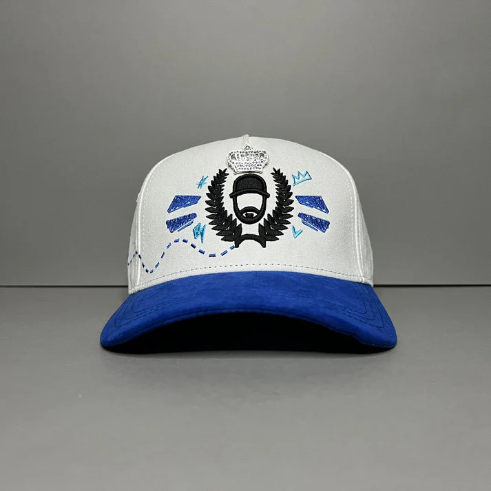 Gorra El Barbas "DG" White Blue