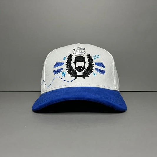 Gorra El Barbas "DG" White Blue