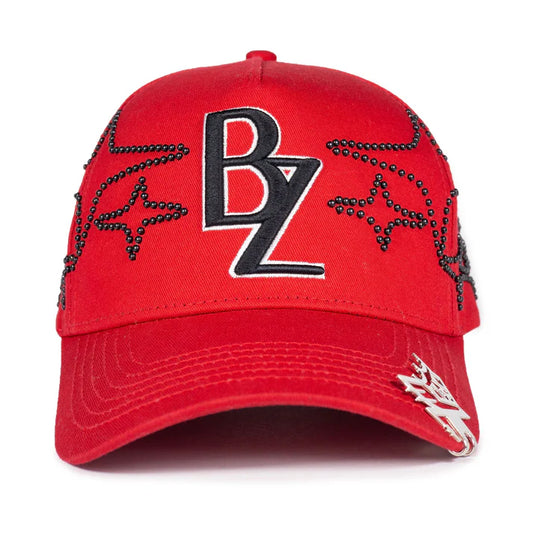 Gorra Baez OG Red Black Stars