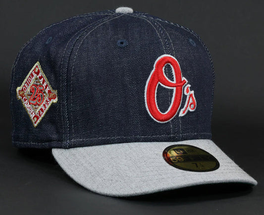 Gorra 5950 Baltimore Orioles 25Th Anniversary Denim 'Dunk Sb'